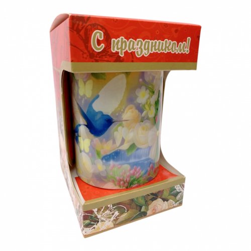 (К2 1758) Кружка в картоне 