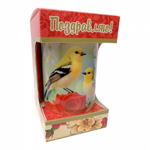 (К2 1789) Кружка в картоне 