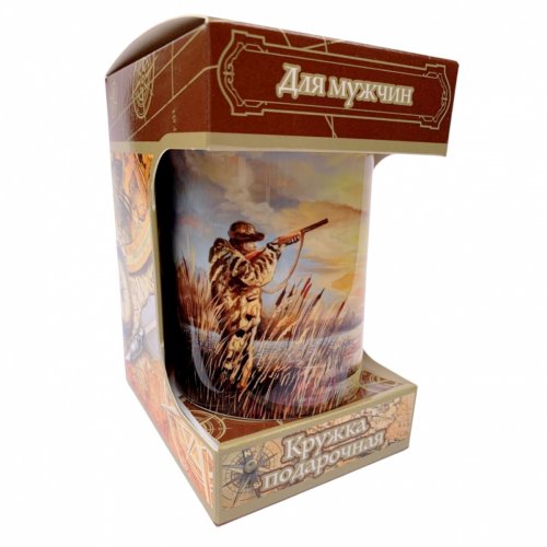 (К2 1697) Кружка в картоне ДЛЯ МУЖЧИН 