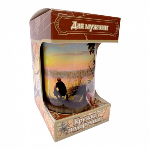 (К2 1727) Кружка в картоне ДЛЯ МУЖЧИН 