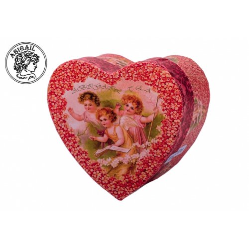 (682) Сердце красное (Черный Индия) 50 гр.(36) Валентинка