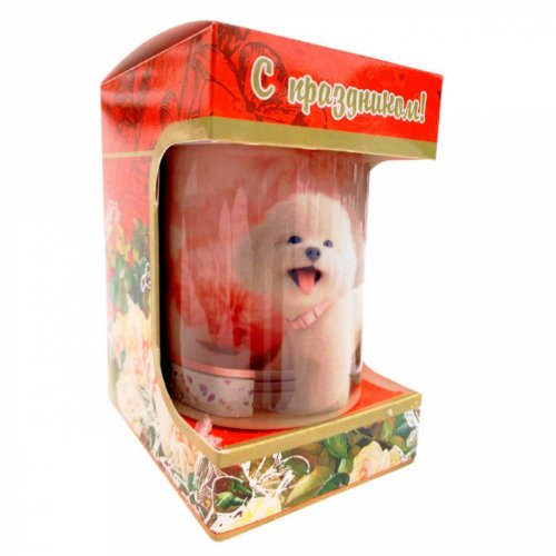 (К2 1376) Кружка в картоне 