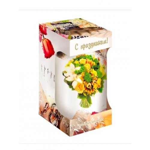  (К2 021) Кружка-картон,Чай Письма (черный с бергамотом) 85 гр. (16)