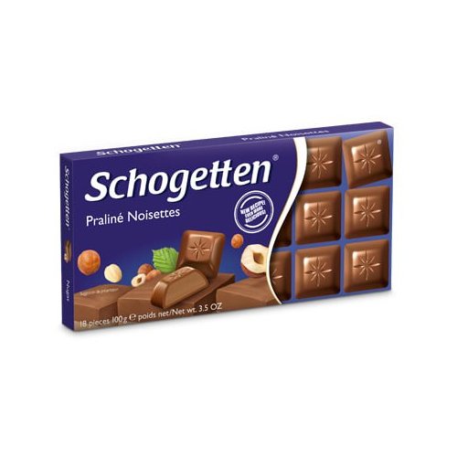 Praline Noissettes молочный шоколад с начинкой из Нуги,100 гр. (15) ()