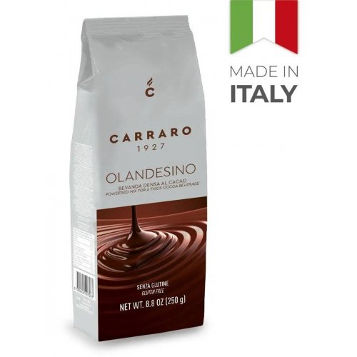 КАКАО Carraro Olandesino раств. 250 гр. м/у (30)