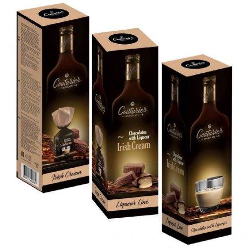 LIQUEUR LINE Шоколадные конфеты со сливочным ликером 105гр. (16)