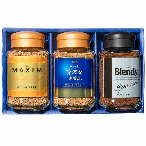  Кофе Япония AGF Подарочный набор №3 200 гр. субл., стекло (6) NEW