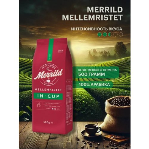 In Cup 500 гр. молотый (16)/48