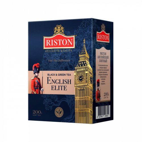 Биг Бен Элитный АНГЛИЙСКИЙ чай 200 гр.,черн.+зелен. круп.лист (8) NEW*
