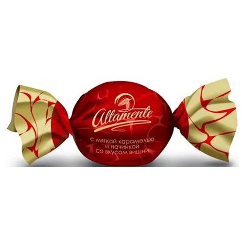 ALTAMENTE Конфеты весовые глазир. с Мягкой карам. и начинкой Вишня (4 кг) 430