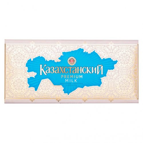 шоколад КАЗАХСТАНСКИЙ молочный,какао 25%,100 гр. (22) 4 бл. в кор/48
