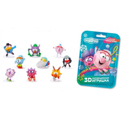 Игрушка в флоупаке СМЕШАРИКИ (16) в кор.6 бл. (78487)