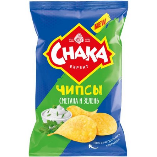 Чипсы из натур. картофеля 
