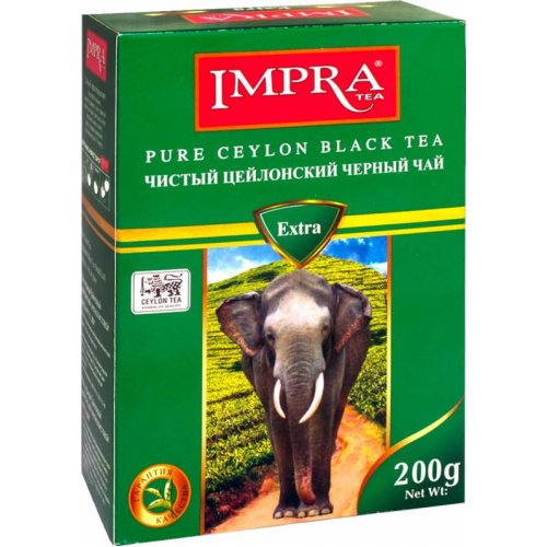 ЧАЙ IMPRA Green 200 гр. картон (20) черный Р