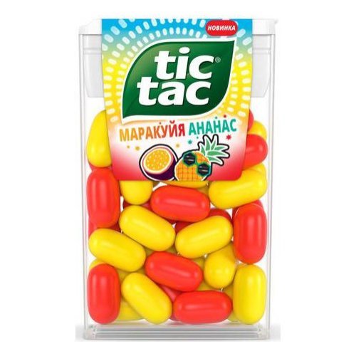 Драже Маракуйя-Ананас 16 гр. (12 шт/бл) (24)
