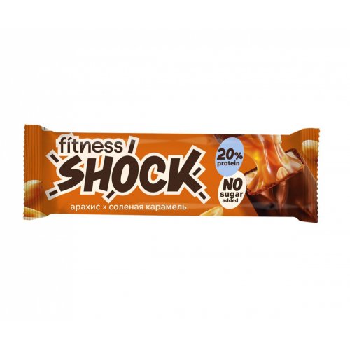 КОНДИТЕРКА FitnesSHOCK Батончик глазир. 