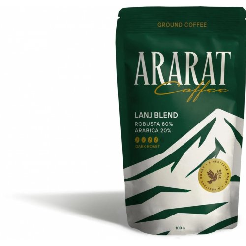 Кофе ARARAT LANDJ (robusta 80% arabika 20%) молотый 100 гр.(30)