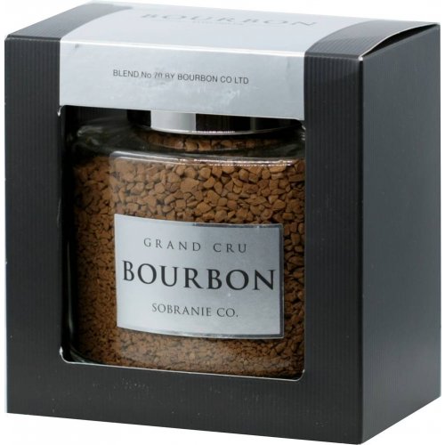 *Cafe  BOURBON GRAND CRU 100 гр.  субл.  стекло/картонная коробка  (12)  (0333)