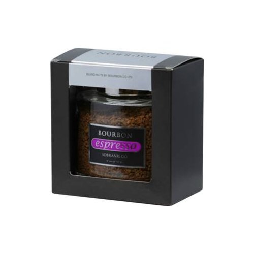 *Cafe  BOURBON Espresso 100 гр.  субл. с  молотым  стекло/ картонная коробка (12)  (0056)