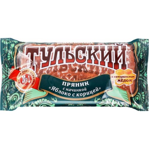 КОНДИТЕРКА ОБК  Тульский пряник Яблоко/Корица 130 гр. (22)/128