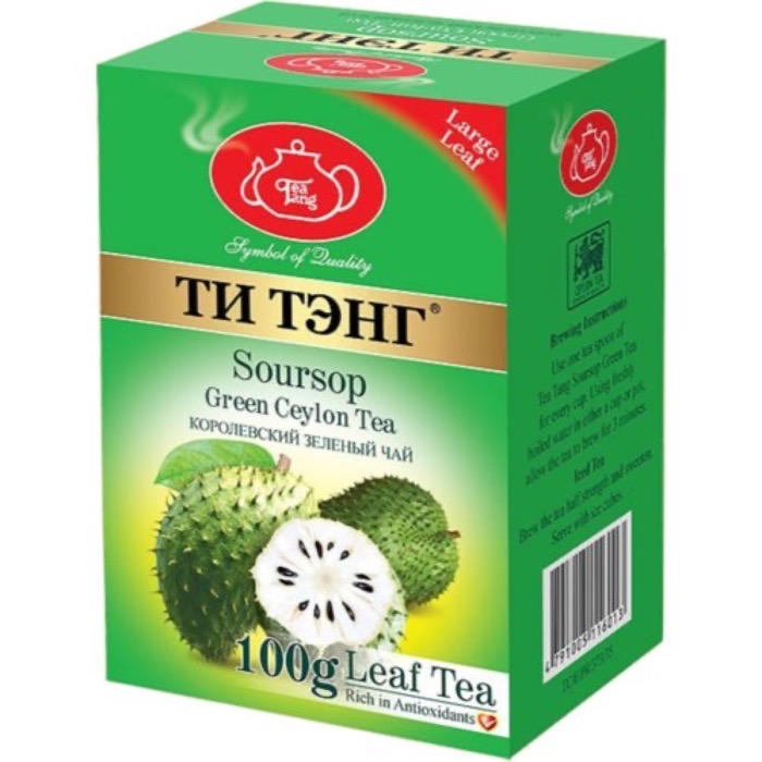 ЧАЙ ТиТэнг Саусоп 100 гр. зеленый (5пч)(116013) (100)