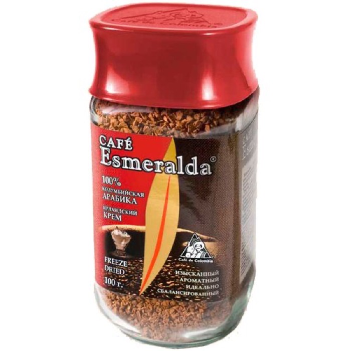Кофе Esmeralda Ирландский крем 100 гр. стекло  (571352) (12)