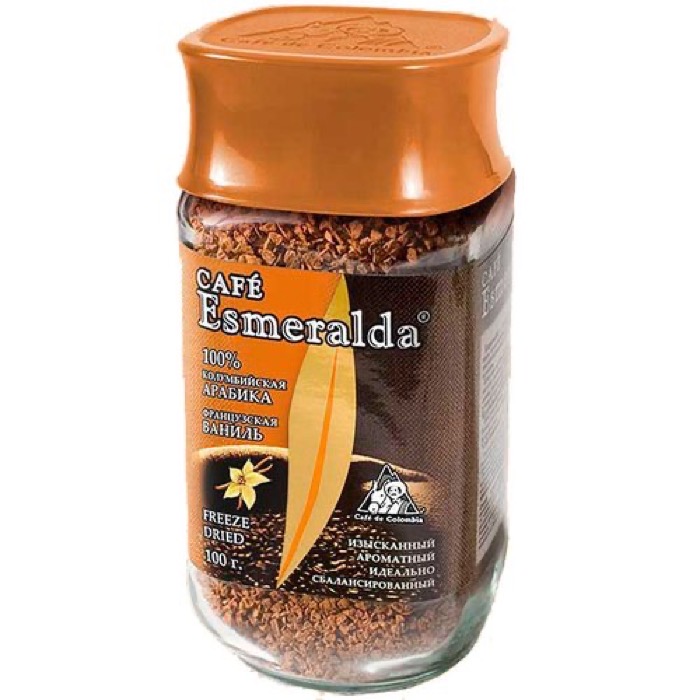 Кофе Esmeralda Французская ваниль 100 гр. стекло (571383) (12)