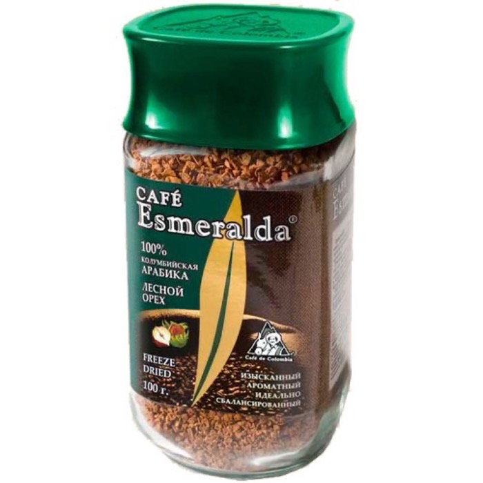 Кофе Esmeralda Лесной орех 100 гр. стекло (571390) (12)