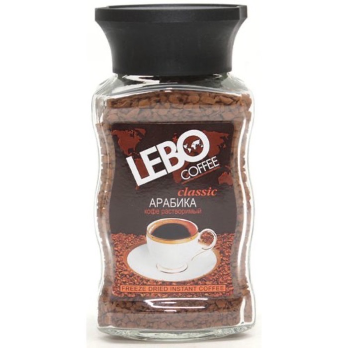 Кофе Лебо Classic 100 гр. субл. стекло (12)