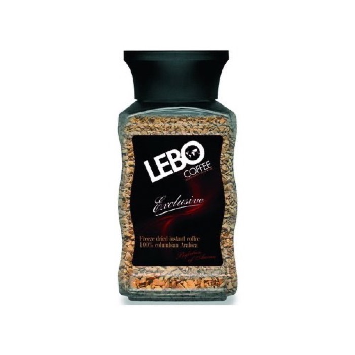 Кофе Лебо Exclusive 100 гр. субл. стекло (12) ЖЦ