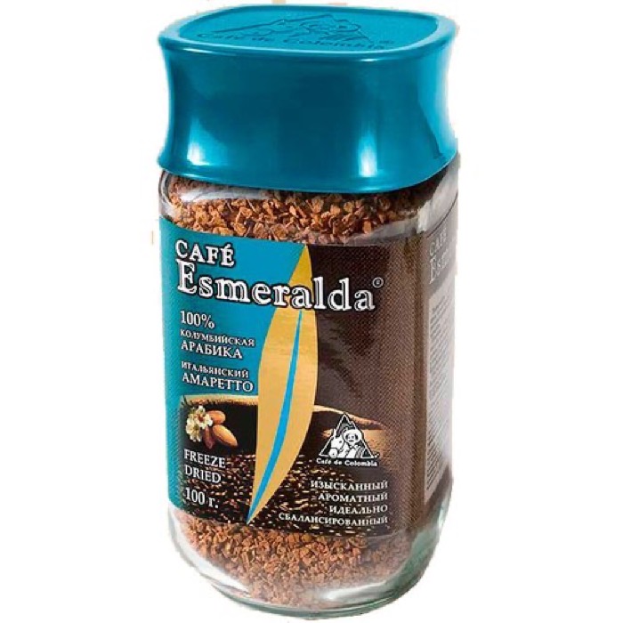 Кофе Esmeralda Итальянский Амаретто 100 гр. стекло (571376)  (12)