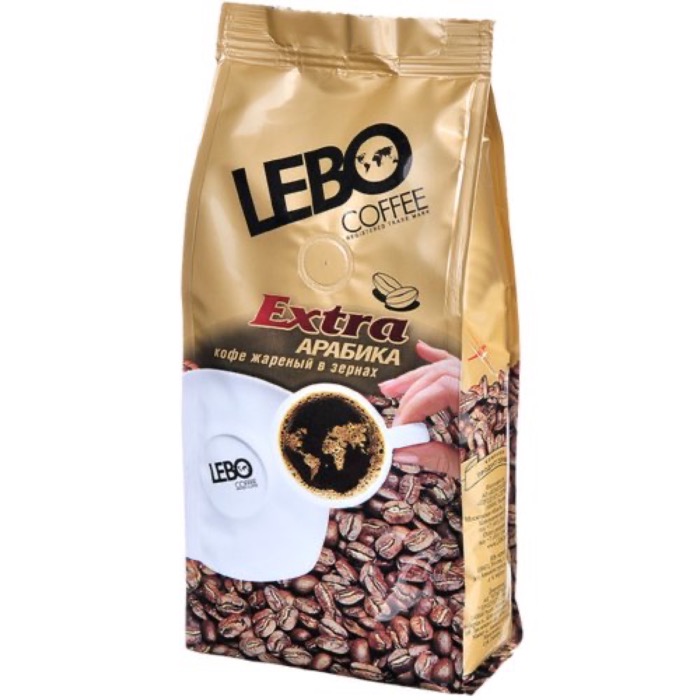 Кофе Лебо Extra  250 гр. зерно (20) ЖЦ