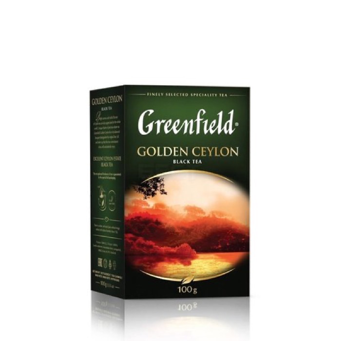 ЧАЙ МО Гринфилд  Golden Ceylon 100 гр. цейлон черный (14)/168             (0351-14-1)
