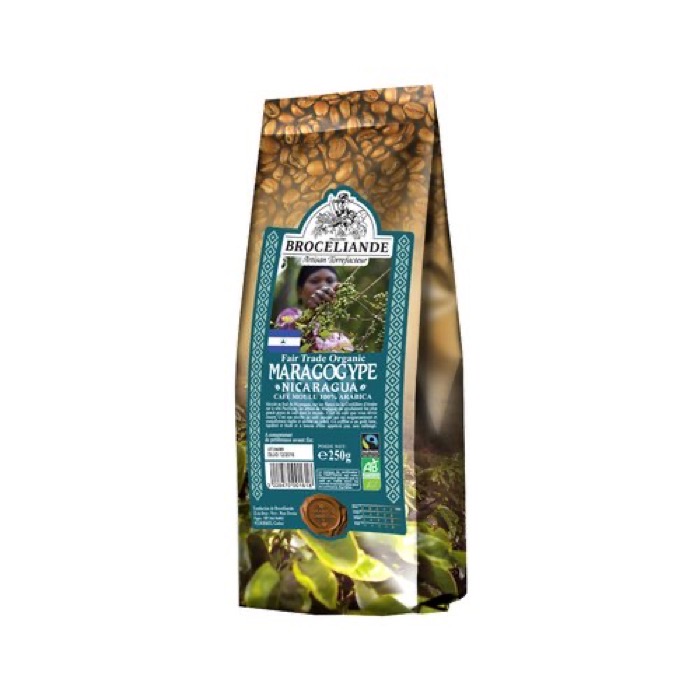 Кофе Broceliande Никарагуа марагаджип 250 гр. молотый (14)