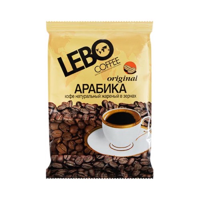 Кофе Лебо Original 100 гр. зерно (50)