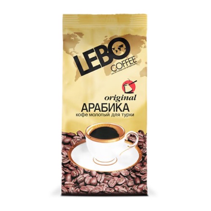 Кофе Лебо Original 100 гр. молотый  д/турки (50)
