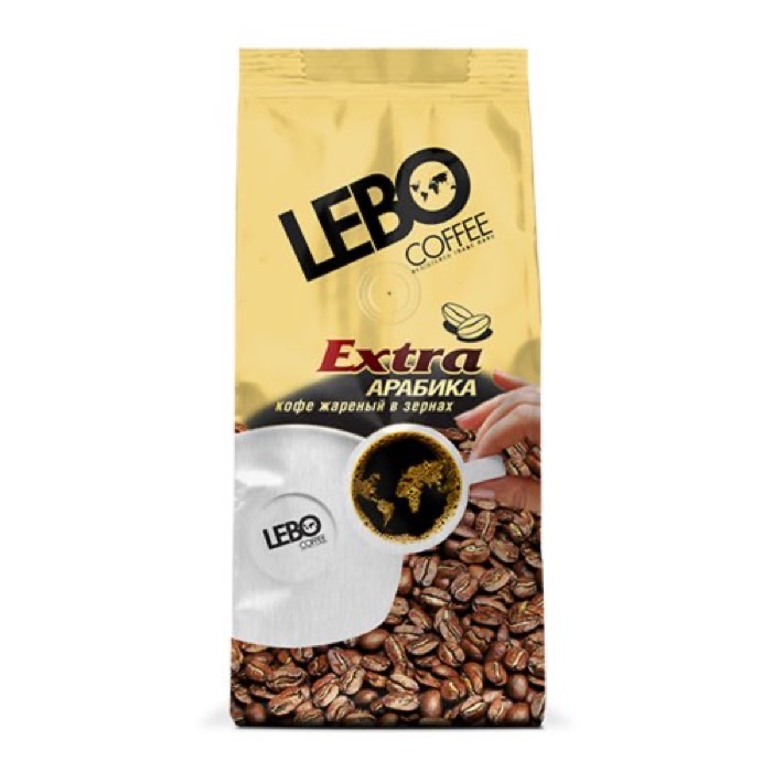 Кофе Лебо Extra 1000 гр. зерно (5) ЖЦ
