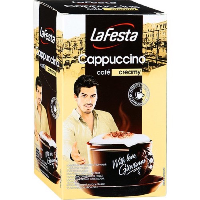 LA FESTA Каппучино Сливочный 12,5 гр.*10 пак. (8) ЖЦ