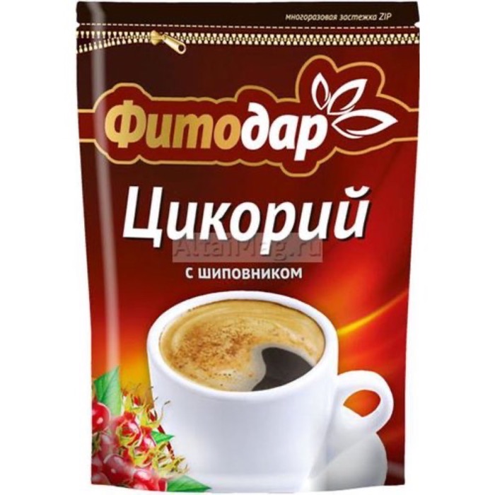 Русский цикорий 100 гр. ФИТОДАР с шиповником ZIP (12)  (0053)