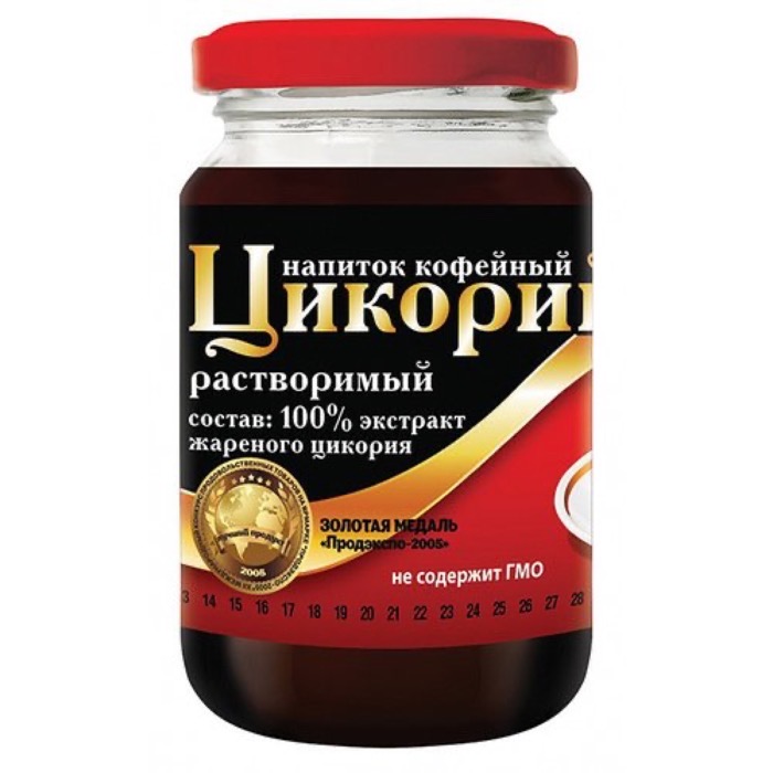 Русский цикорий 200 гр. Еремеевское (Твист) жидкий стекло (30)  (0029)