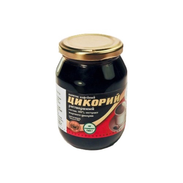 Русский цикорий 330 гр. Еремеевское (Закатка) жидкий стекло (25)  (0007)