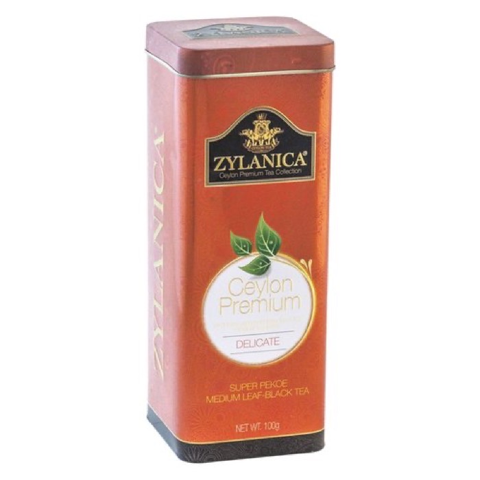 ЧАЙ ZYLANICA Batik Design Delicate Super Pekoe черный 100 гр., Ж/Б (24)   6093