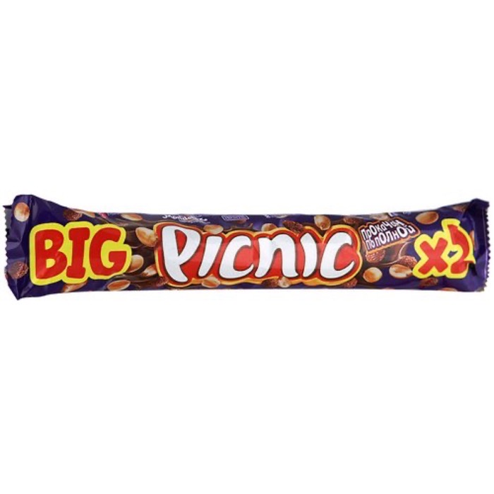 КОНДИТЕРКА Cadbury Шоколад Picnic  76 гр. (30 шт)/135