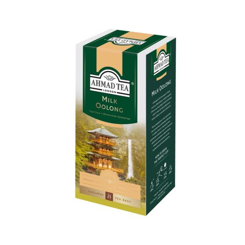 ЧАЙ AHMAD TEA  25 пак.*2 гр. Milk Oolong молоко (12)ф/п  (1651)