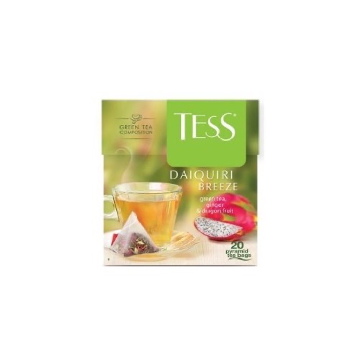 ЧАЙ МО Tess  пирамидки Daiquiri Breeze 20 пак. х 1,8 гр. (зеленый манго, имбирь, дайкири) (12) (1258