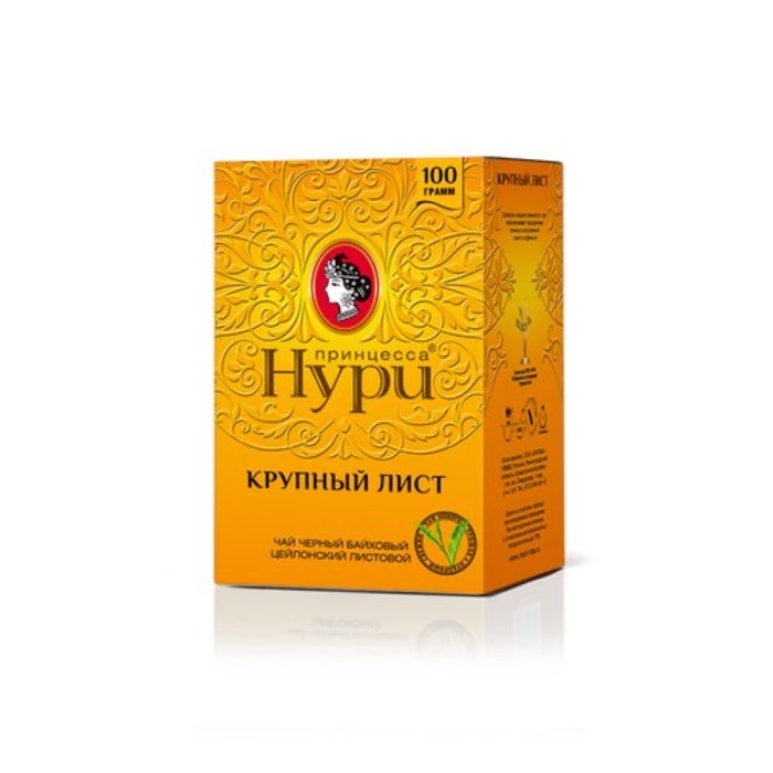 ЧАЙ МО Орими принцесса Нури  100 гр. ГОСТ 32573-2013 лист.черн. (1050)(36)/54