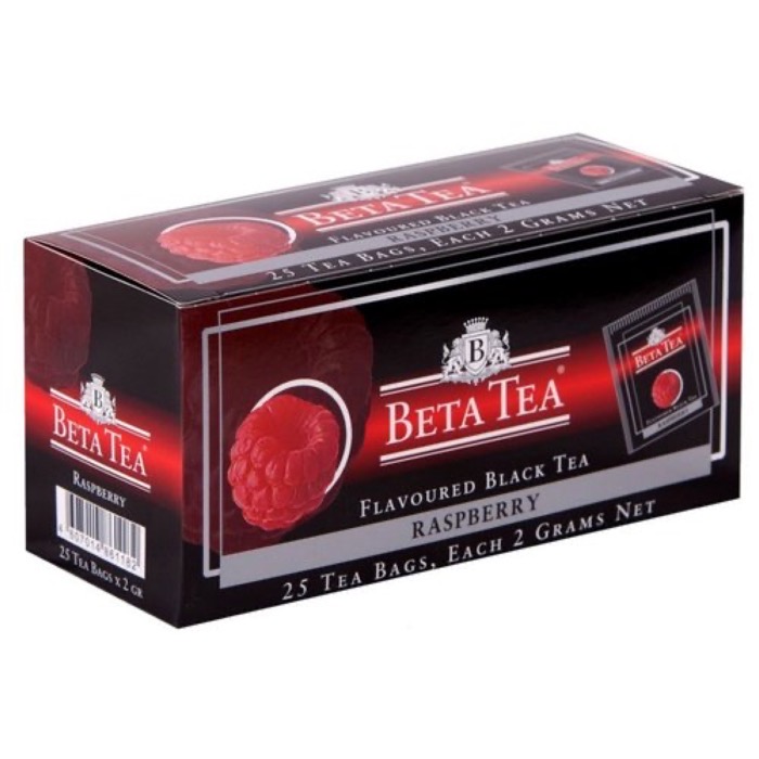 ЧАЙ Beta Tea Малина 25 пак. черный (24)