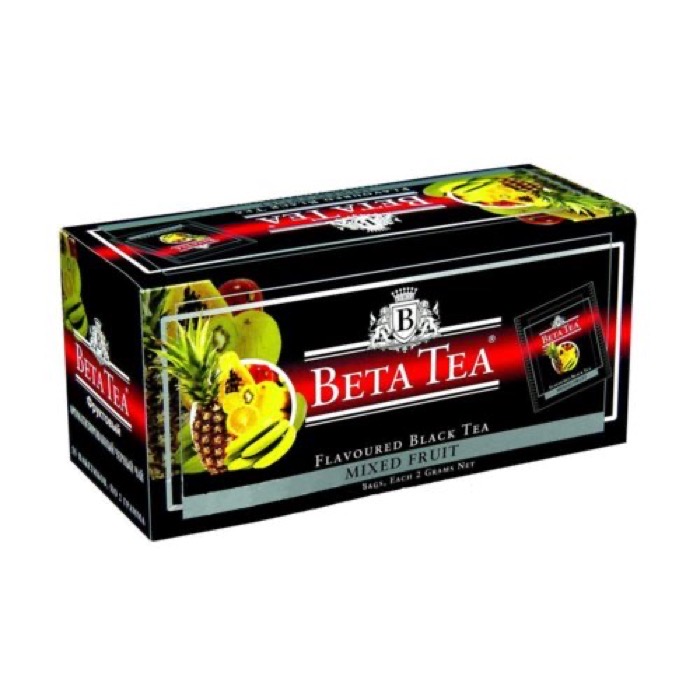 ЧАЙ Beta Tea Мультифруктовый 25 пак. черный (24)