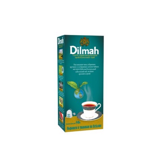 ЧАЙ Dilmah 25 пак.*2 гр.  (12) черный