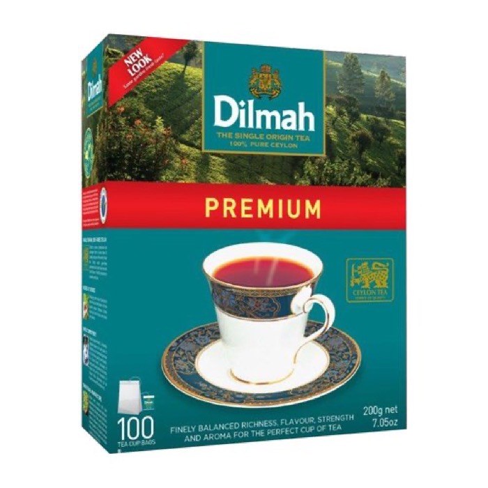 ЧАЙ Dilmah 100 пак.*2 гр. (12) черный